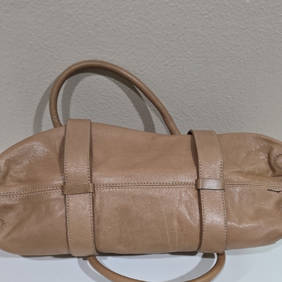 🌾Francesco Biasia Tan Leather Satchel - Picture 15 of 16